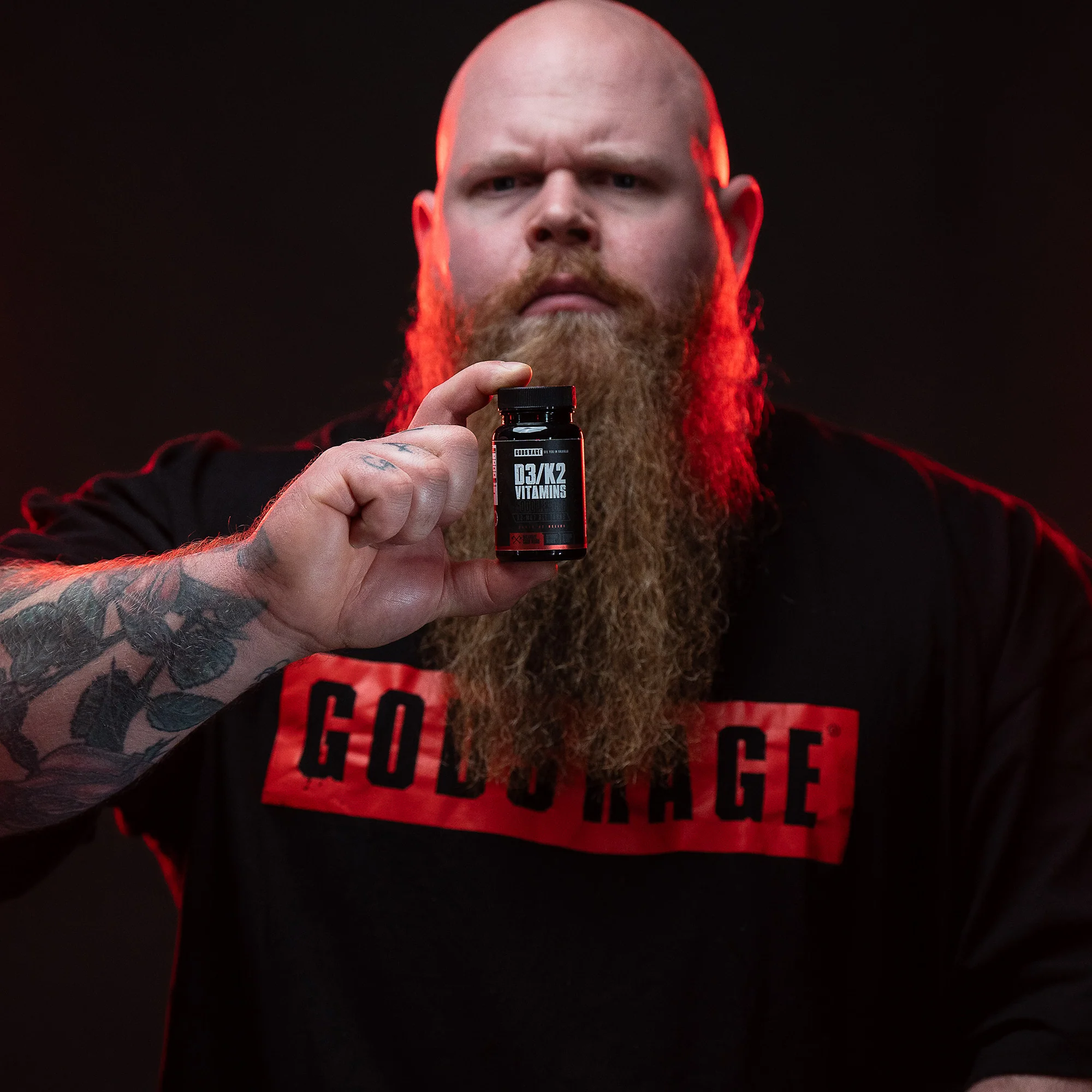 D3/K2 Vitamins Gods Rage · 90 Kapseln - Image 3