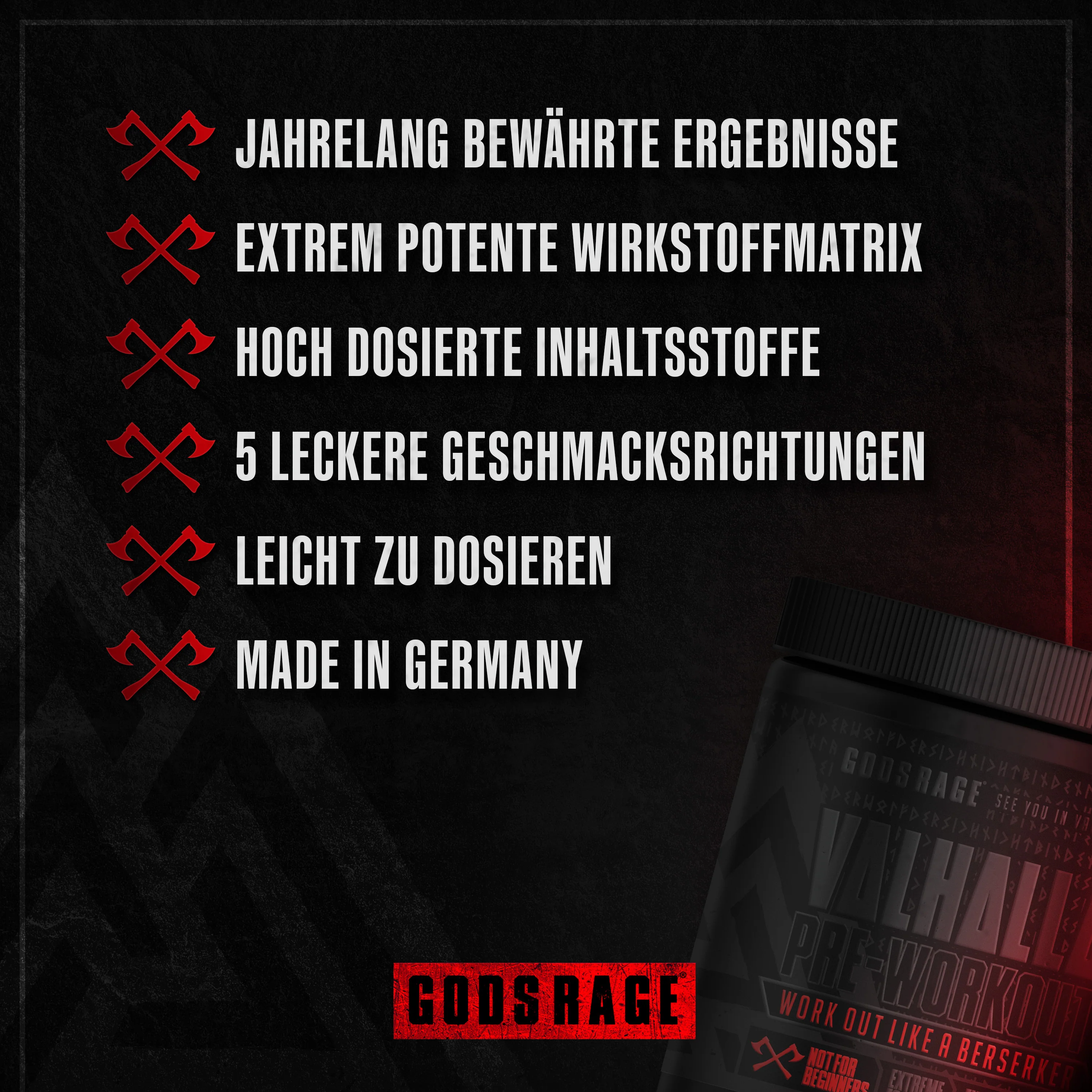 Valhalla Pre-Workout · 400g - Image 9